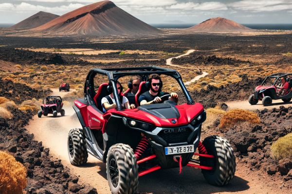 Quads trikes and buggy Lanzarote tours - 4 Seater Family Buggies Lanzarote