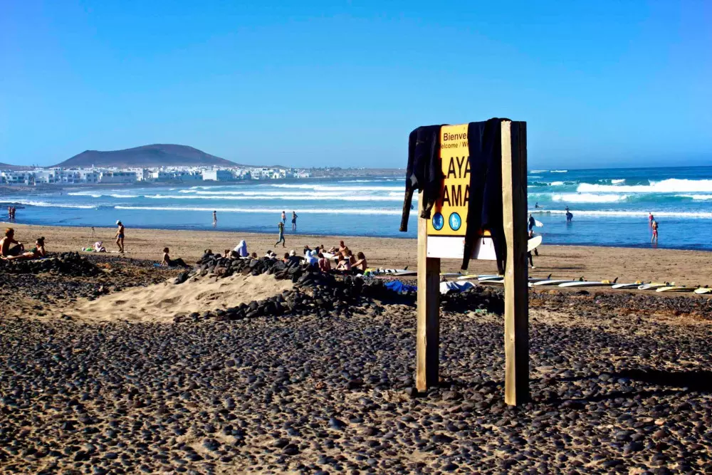 Famara Beach, Lanzarote